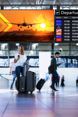 Sharp LED screen